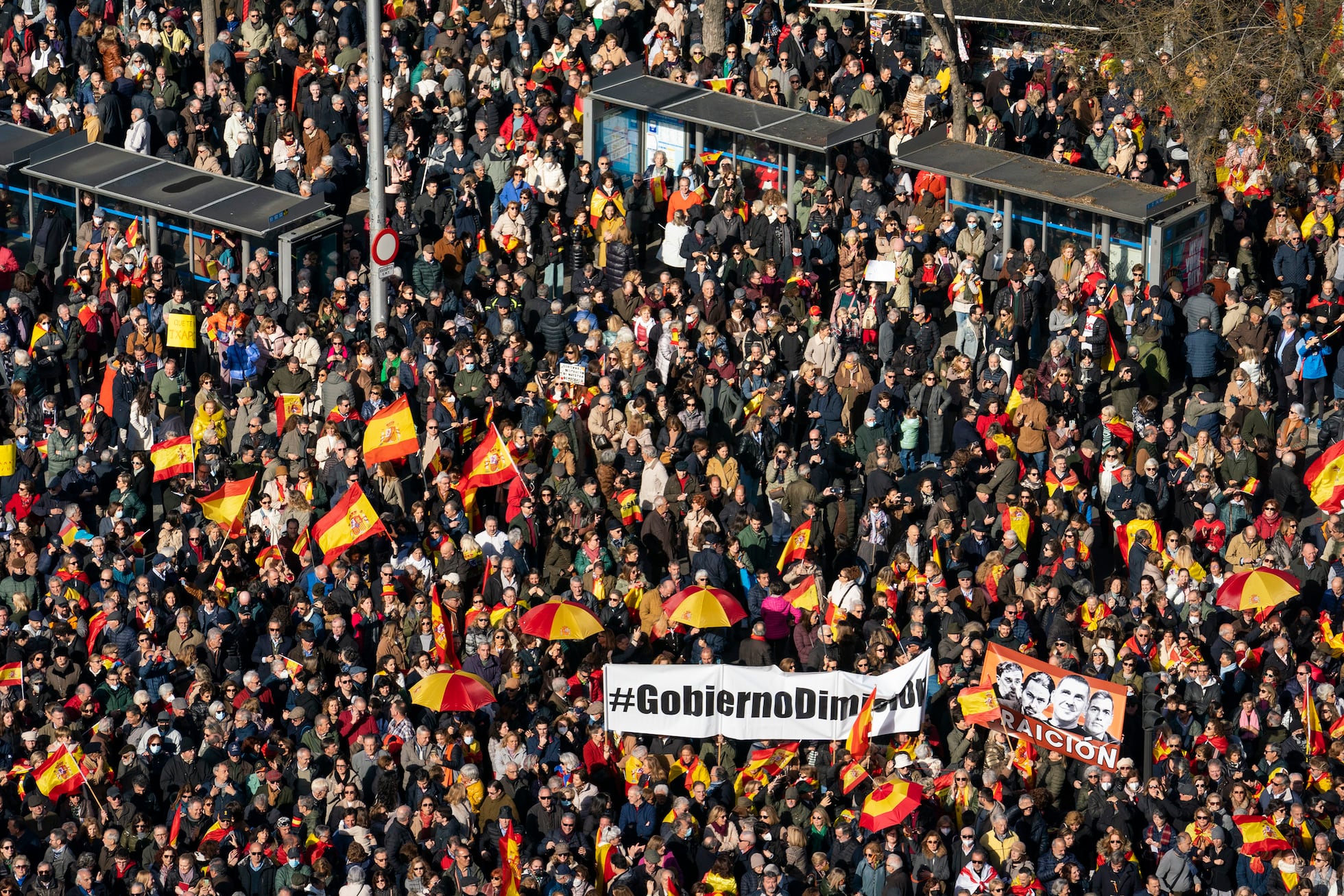 Manifestación: Decenas de miles de personas se concentran en Madrid ...