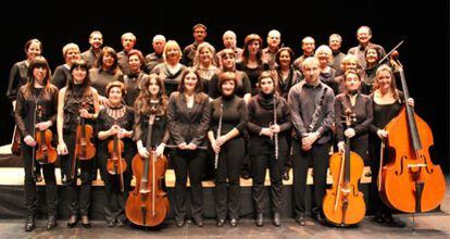 El Coro y Orquesta de Cámara de Bilbao.