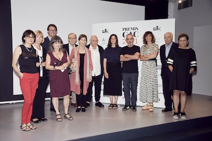 Los premiados con el GAC de este año.