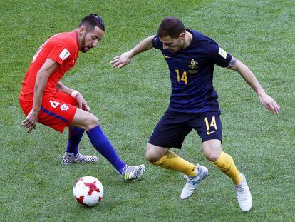 Chile - Australia, partido de la fase de Grupos de la Copa Confederaciones 2017