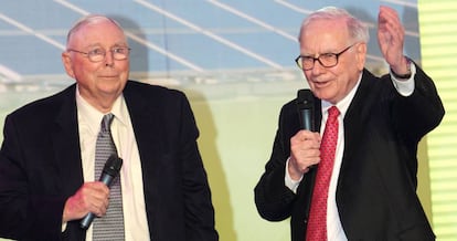 Charlie Munger y Warren Buff