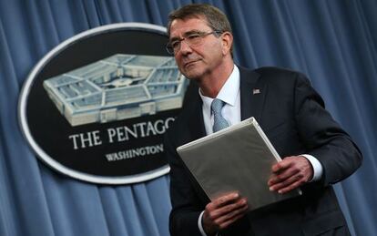 El secretario de defensa, Ash Carter.