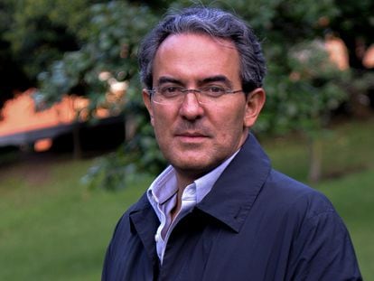 Juan Gabriel Vásquez en Bogotá, el 24 de enero de 2023.