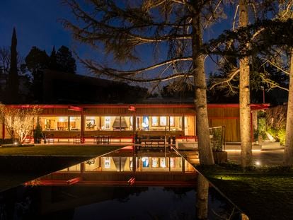 La casa que Francisco Cabrero construyó en 1962 y que ha restaurado el arquitecto bonaerense Diego Gronda.