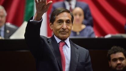 Rogelio Ramírez de la O, secretario de Hacienda y Crédito Público, durante su comparecencia ante el pleno de la Cámara de Diputados, el 27 de septiembre de 2022.