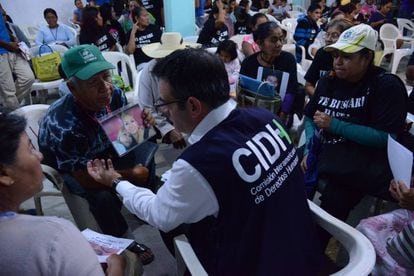 Visita de la CIDH a Iguala, M&eacute;xico, en septiembre de 2015