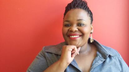 La editora Thabiso Mahlape.
