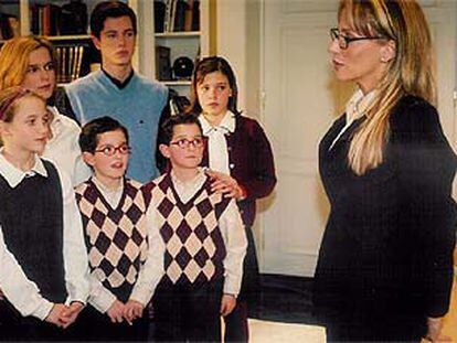 Los protagonistas de la versión lusa de <i>Ana y los 7.</i>