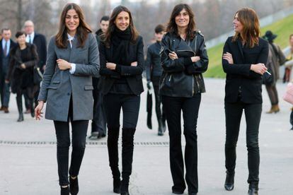 Streetstyle durante la semana de la moda de París el pasado mes de febrero.