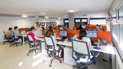 Oficinas de la empresa Seresco en Madrid.