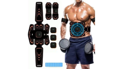 ELECTROESTIMULADOR MUSCULAR ABDOMINAL SMART FITNESS SIX PACK