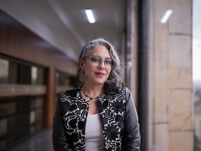 María José Pizarro, senadora de la República, en Bogotá, el 13 de abril de 2023.