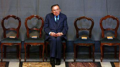 Giulio Andreotti, en 2005 en el Vaticano.