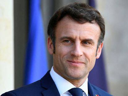 Emmanuel Macron, presidente de Francia. 