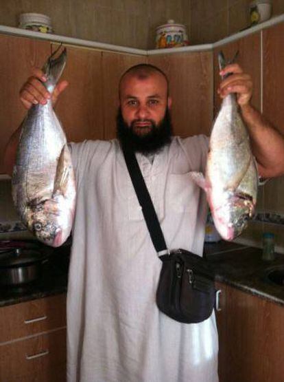 Hafid Mohamed, en una foto con barba.