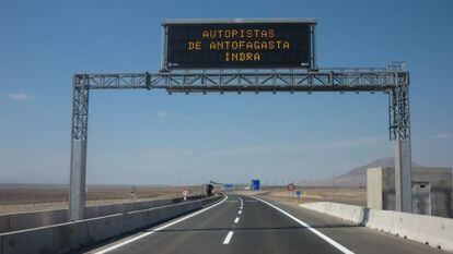 La autopista de Antofagasta cuenta con tecnolog&iacute;a de Indra. 