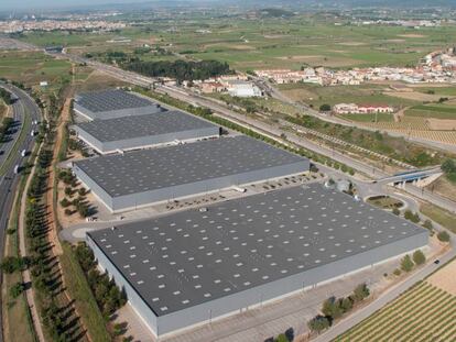 Parque logístico de Prologis en Barcelona.