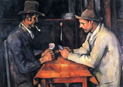 'Los jugadores de cartas', de Paul Cézanne