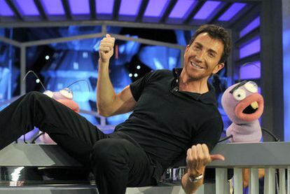 Pablo Motos, en el estudio de <i>El hormiguero.</i>