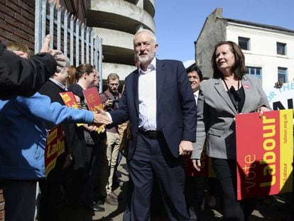 Jeremy Corbyn, este martes en Birmingham