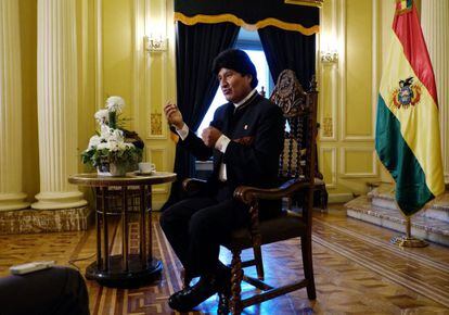 Evo Morales, reelegido presidente de Bolivia