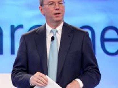 El consejero delegado de Google, Eric Schmidt