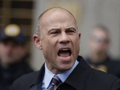 Michael Avenatti, el pasado diciembre en los juzgados de Nueva York. 