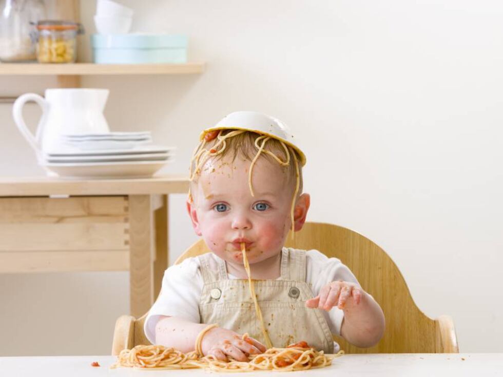 Baby Led Weaning Mi Bebe De Nueve Meses Come Paella Y Macarrones Actualidad Noticias De Hoy El Pais