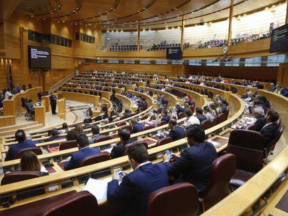 El pleno del Senado, el pasado 11 de septiembre