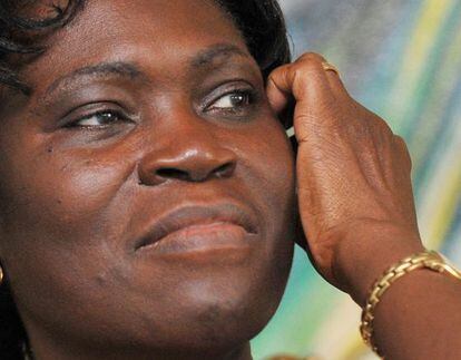 Simone Gbagbo en octubre de 2009.