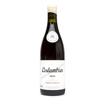 Costumbres. 2018. Tinto. Rioja.