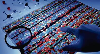 El proyecto de secuenciación del genoma humano hizo accesible universalmente el conocimiento de todos los genes de la cadena del ADN.