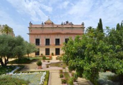 El palacio de Villavicencio, en Alcázar de Jerez de la Frontera (Cádiz).