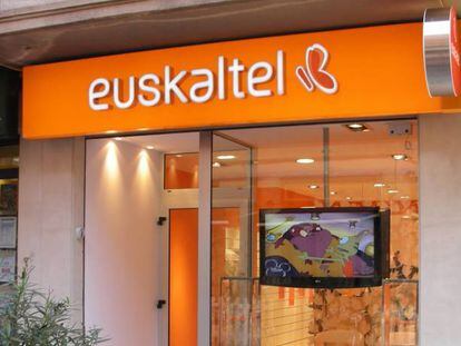 Imagen de una tienda de Euskaltel