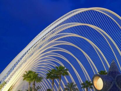 Ciudad de las Artes y las Ciencias de Valencia. 