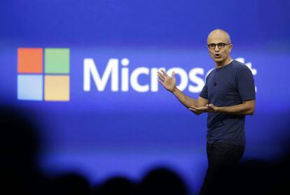 El consejero delegado de Microsoft, Satya Nadella 