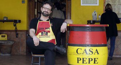 Juan José Navarro, uno de los dueños de Casa Pepe.