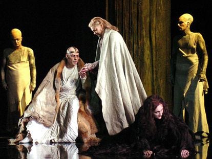 Un momento de &#039;Parsifal&#039;, de Richard Wagner, en un montaje de 2005.