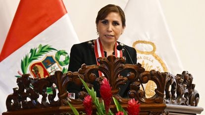 Patricia Benavides el 4 de enero de 2023 en Lima (Perú).