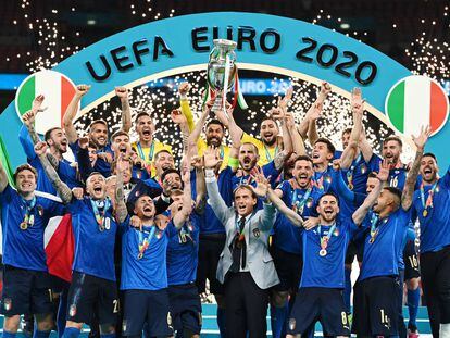 Eurocopa de fútbol 2020: la final entre Inglaterra e Italia, en imágenes