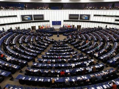 Parlamento Europeo, en Estrasburgo (Francia).