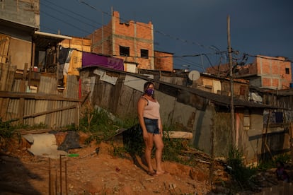 Maura Lopes, líder comunitaria en Ocupação Esperança.