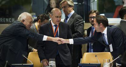 Margallo i Fernández, a la sessió del Consel de Seguretat.