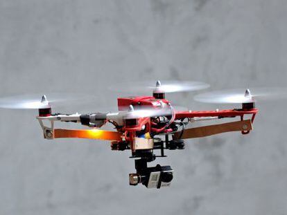 Prototipo de dron realizado en Francia.