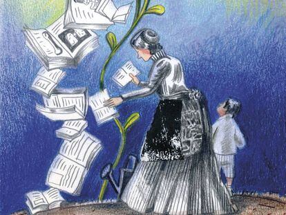 Ilustración de Antonia Santolaya.