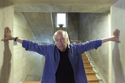 Eduardo Galeano, en Madrid.