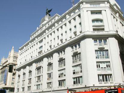 Edificio Gran V&iacute;a 32, en Madrid.