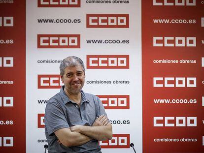 El secretario general de CCOO, Unai Sordo.