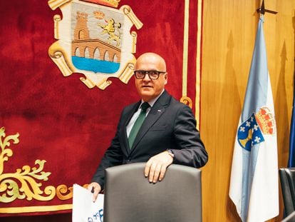 Manuel Baltar, durante el pleno extraordinario celebrado el pasado mayo, fecha en la que aún era presidente de la Diputación de Ourense.