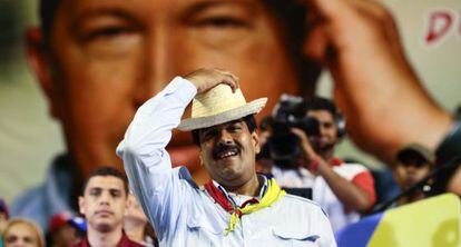 Maduro, en un acto este jueves en la localidad de Margarita.